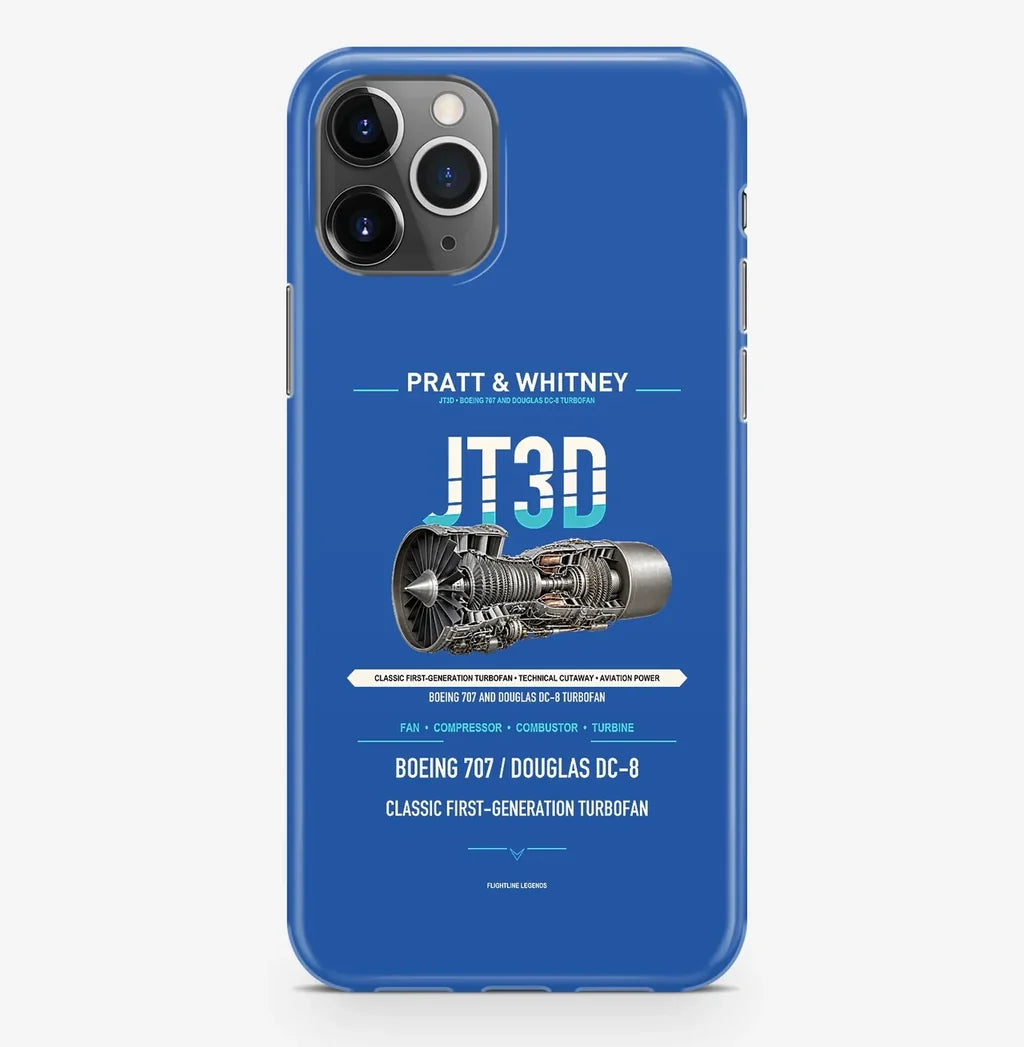JT3D Case ProMax design on blue iphone case promax