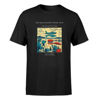 Thumbnail for VINTAGE G4295 - The High Desert Speed Trap - Premium T-Shirt design on black premium t shirt