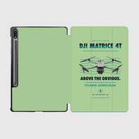 Thumbnail for DJI Matrice 4T design on light green samsung tablet tablet case