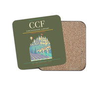 Thumbnail for Carcassonne Airport CCF Coaster 1-Piece - Green Army