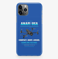 Thumbnail for Parrot ANAFI USA Case ProMax design on blue iphone case promax