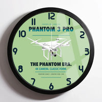 Thumbnail for DJI Phantom 3 Professional design on light green framed wall clock