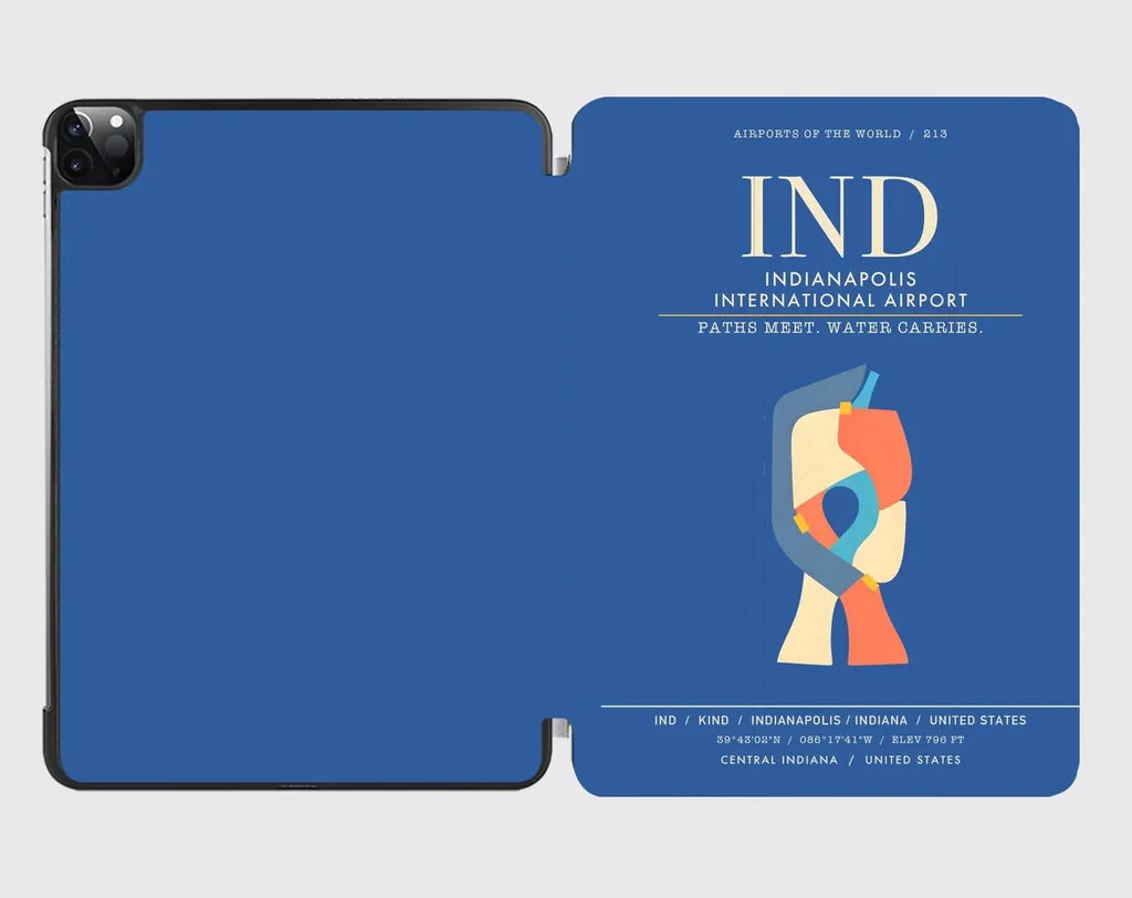 Indianapolis International Airport IND - Blue