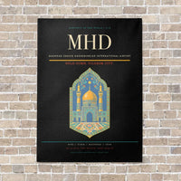 Thumbnail for Mashhad Shahid Hasheminejad International Airport MHD - Canvas No Frame - Black