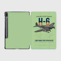 Thumbnail for Heinkel He 111H-6 design on light green samsung tablet tablet case