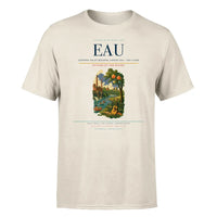 Thumbnail for Chippewa Valley Regional Airport (EAU) T-Shirt single-side front print in Beige | chippewa-valley-regional-airport-eau-double-side-t-shirt