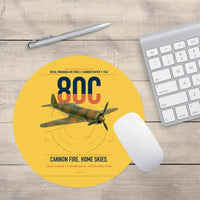 Thumbnail for IAR 80C design on yellow round mouse pad