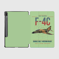 Thumbnail for F-4C Phantom II design on light green samsung tablet tablet case