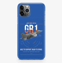 Thumbnail for SEPECAT Jaguar GR1 design on blue magsafe iphone case, for iPhone Pro Max