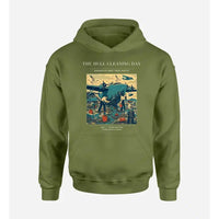 Thumbnail for VINTAGE G4273 - The Hull Cleaning Day - Premium Hoodie design on greenarmy premium