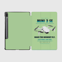 Thumbnail for DJI Mini 2 SE design on light green samsung tablet tablet case