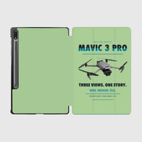 Thumbnail for DJI Mavic 3 Pro design on light green samsung tablet tablet case