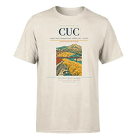 Thumbnail for Camilo Daza International Airport (CUC) T-Shirt single-side front print in Beige | camilo-daza-international-airport-cuc-double-side-t-shirt