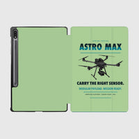 Thumbnail for Freefly Astro Max design on light green samsung tablet tablet case