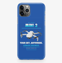 Thumbnail for DJI Mini 2 Case ProMax design on blue iphone case promax