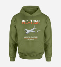 Thumbnail for WC-135R Constant Phoenix design on green army double-side hoodie, single-side print