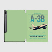 Thumbnail for A-3B Skywarrior design on light green samsung tablet tablet case