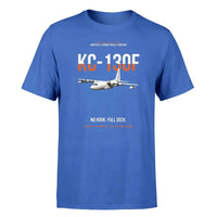 Thumbnail for KC-130F BuNo 149798 design on blue double-side t-shirt, single-side print