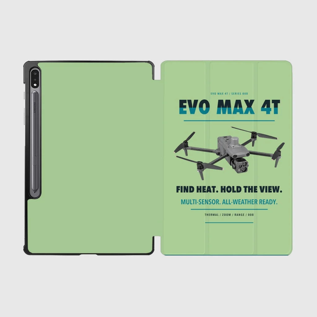 Autel EVO Max 4T design on light green samsung tablet tablet case