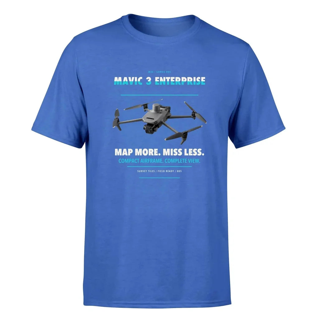 DJI Mavic 3 Enterprise design on blue single side