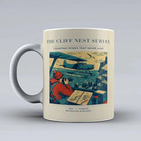 Thumbnail for VINTAGE G4363 - The Cliff Nest Survey - Ceramic Mug design on beige