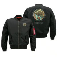 Thumbnail for GIETHOORN - Badge - Bomber Jacket - Black