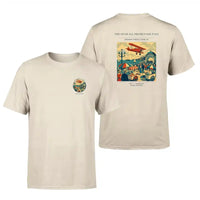 Thumbnail for VINTAGE G4476 - The Seawall Promenade Pass - Double-Side T-Shirt design on beige double side t shirt
