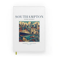 Thumbnail for SOUTHAMPTON - Poster - Notebook - White