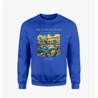 Thumbnail for VINTAGE G4005 - The Seaplane Trials - Designed Sweatshirts design on blue