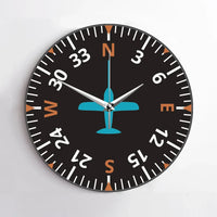Thumbnail for Airplane Instruments 2 Wall Clock - view 2