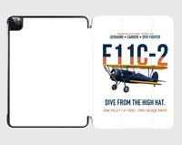 Thumbnail for F11C-2 Goshawk Dive from the High Hat design on white ipad tablet case
