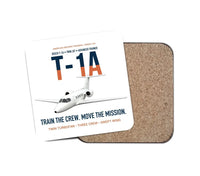 Thumbnail for T-1A Jayhawk Advanced Jet Trainer design on white 1 piece coaster