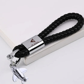 Air Astana Leather Car Key Chains