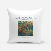 Thumbnail for ANTOFAGASTA - Poster - Pillow - White