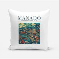 Thumbnail for MANADO - Poster - Pillow - White
