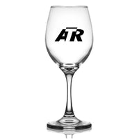 Thumbnail for Customisable ATR & Text Wine Glass - view 2