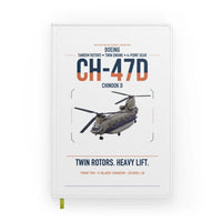 Thumbnail for Boeing CH-47D design on white notebook