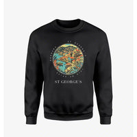Thumbnail for ST GEORGE'S - Badge - Sweatshirt - Black