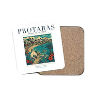 Thumbnail for PROTARAS - Poster - Coaster - White