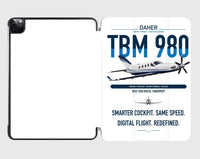 Thumbnail for Daher TBM 980 design on white ipad tablet case