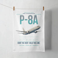 Thumbnail for P-8A Poseidon design on white towel