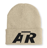 Thumbnail for ATR & Text Embroidered Beanie - view 2