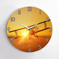 Thumbnail for Flying is an Adventure Printed Wall Clock - view 2