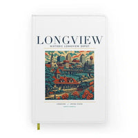 Thumbnail for LONGVIEW - Poster - Notebook - White