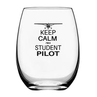 Thumbnail for Customisable Student Pilot Drinking Glass - view 2