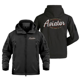 Aviator - Dont Make Me Walk Military Jackets (Customizable)