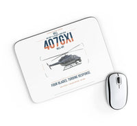 Thumbnail for Bell 407GXi design on white rectangle mouse pad