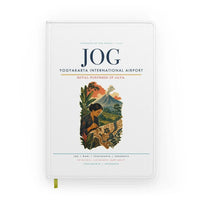 Thumbnail for Yogyakarta International Airport (JOG) design on white notebook