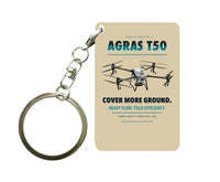 Thumbnail for DJI Agras T50 Key Chain design on beige key chain