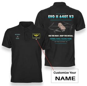 Autel EVO II Dual 640T V3 Premium Polo T-Shirts